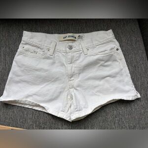 Vintage Gap white jeans shorts 4 y2k